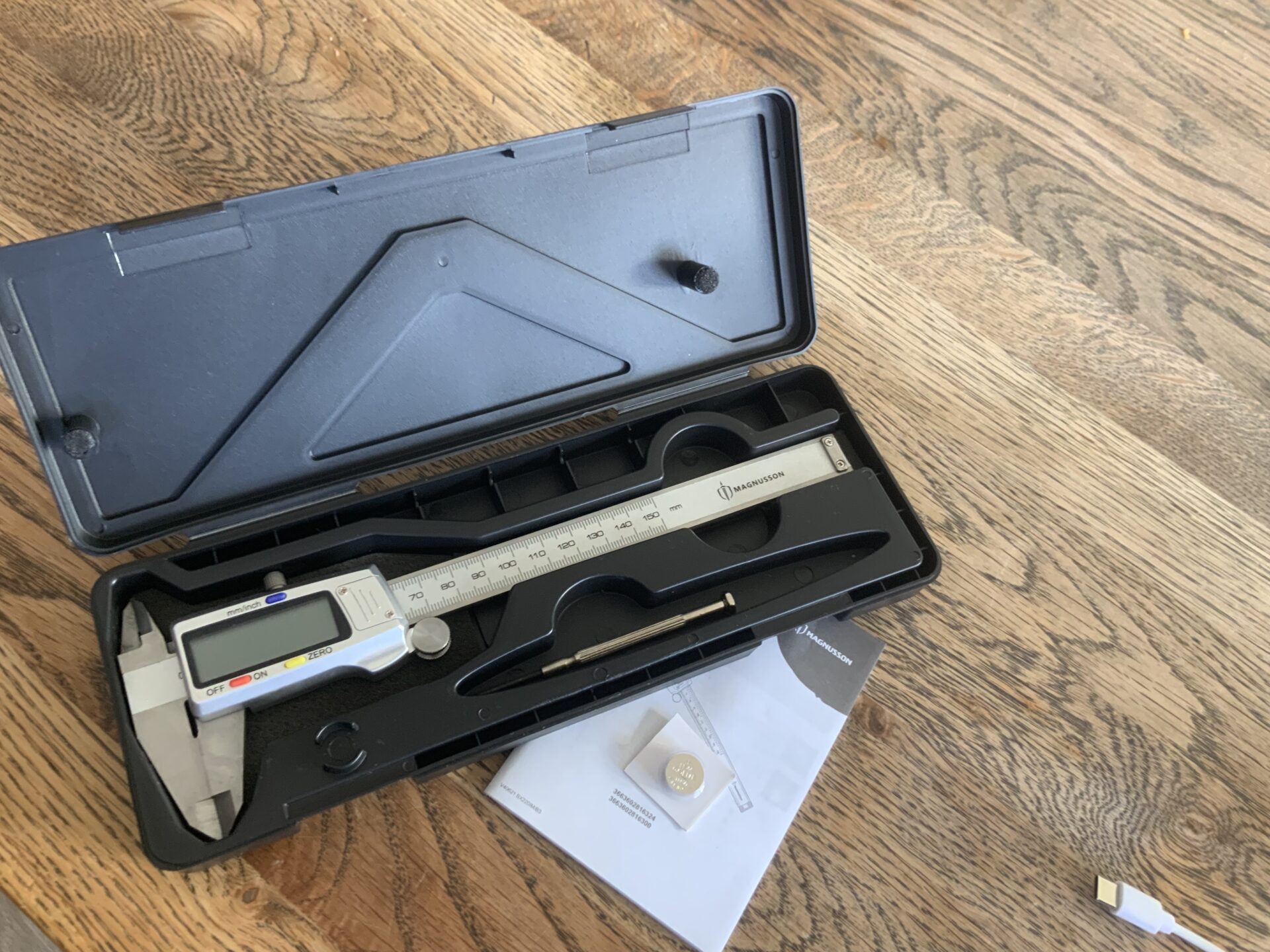Magnusson elektronisk skyvelære 150mm